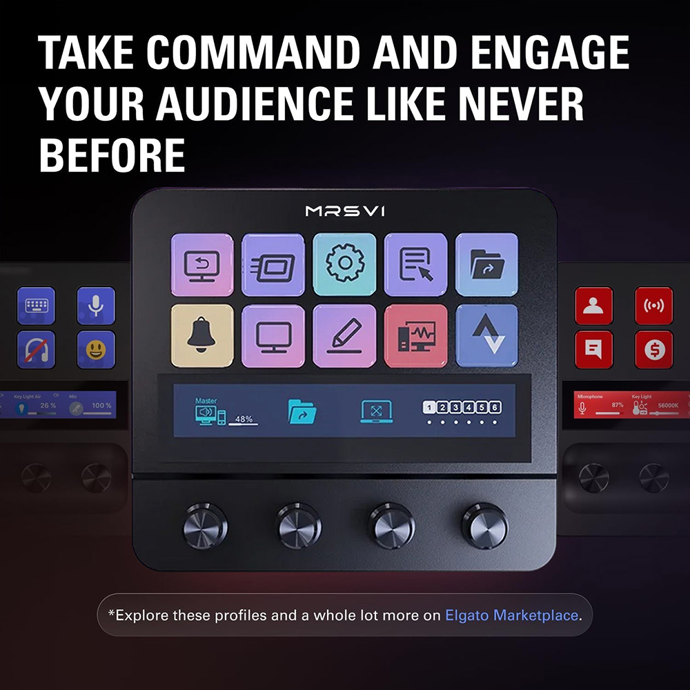 MRSVI N4 Stream Deck Controlle - Elgato Stream Deck ulasan dan harga