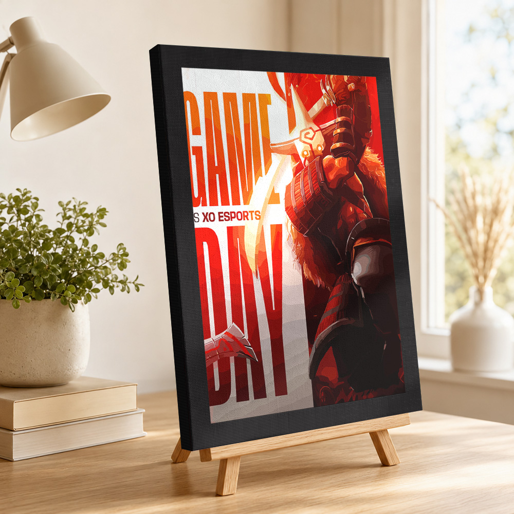 Game Day VS XO Esports Framed  - Esports Gaming Poster ulasan dan harga