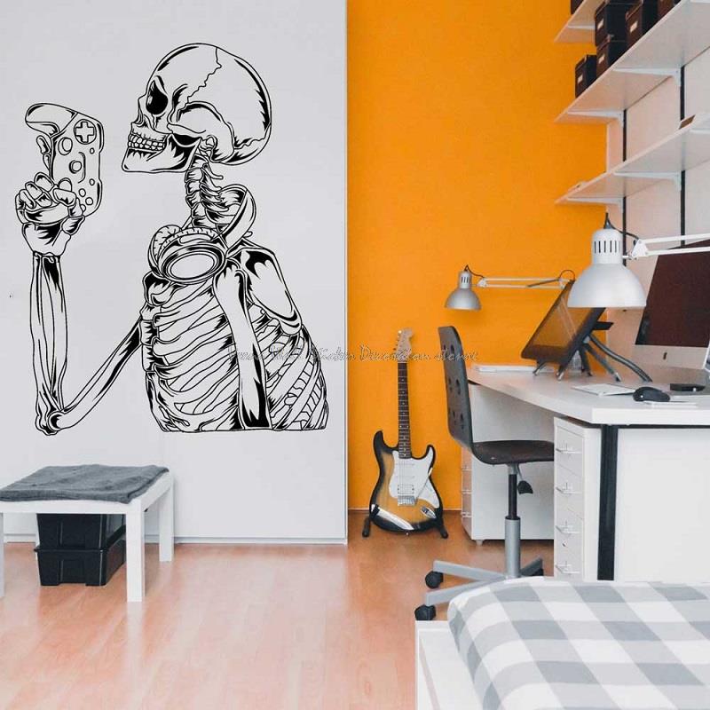 Game player wall stickers game - Esports Gaming Room ulasan dan harga