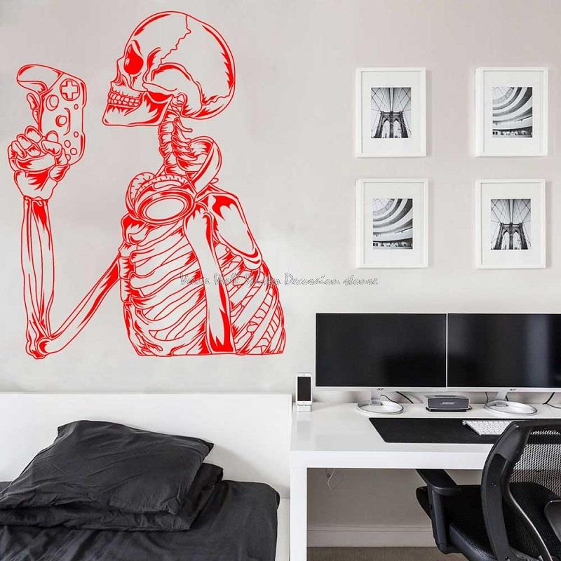 Game player wall stickers game - Esports Gaming Room ulasan dan harga