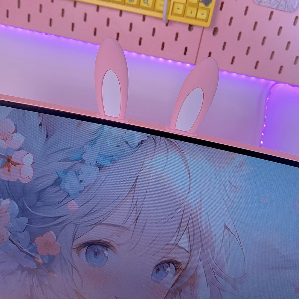 Rabbit Ears Display Decor Cute - Esports Gaming Room ulasan dan harga