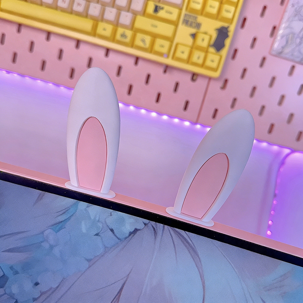 Rabbit Ears Display Decor Cute - Esports Gaming Room ulasan dan harga