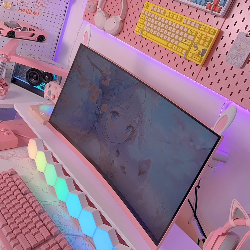 Rabbit Ears Display Decor Cute - Esports Gaming Room ulasan dan harga