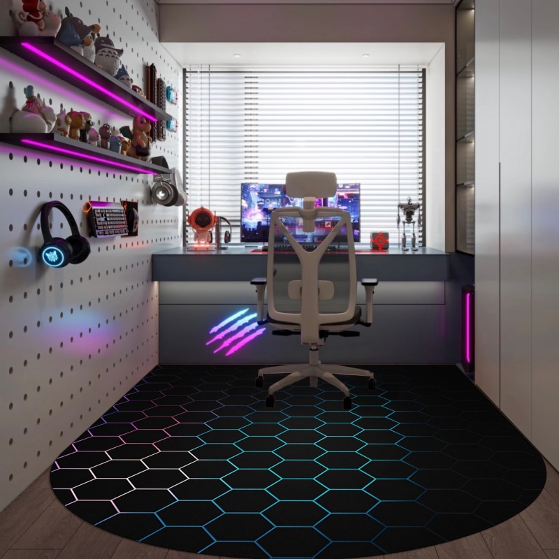 E-Sports Floor Mat Anti Slip S - Esports Gaming Room ulasan dan harga
