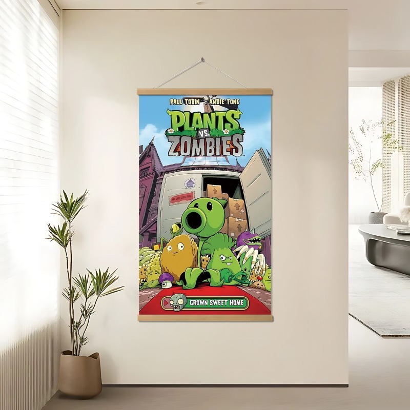 Plants Vs. Zombies Game Wall A - Esports Gaming Poster ulasan dan harga