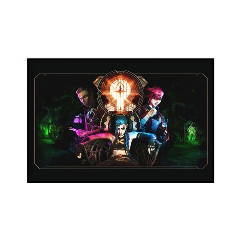 Arcane Jinx Close-Up Poster Un - Esports Gaming Stocks ulasan dan harga