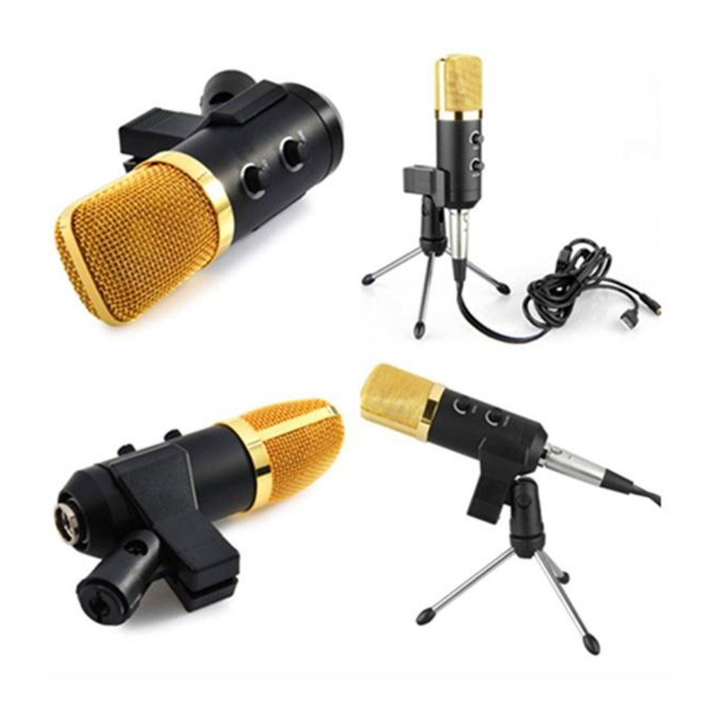 F100tl USB Condenser Microphon - Streaming Mic Condenser ulasan dan harga