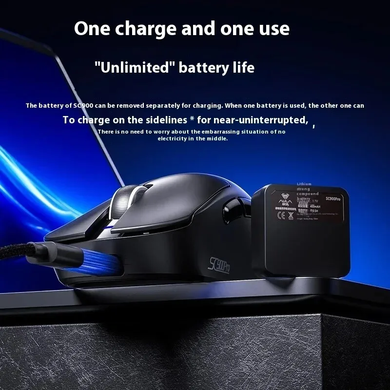 AULA SC900Pro Gaming Mouse PAW - Esports Wireless Gaming Mouse ulasan dan harga