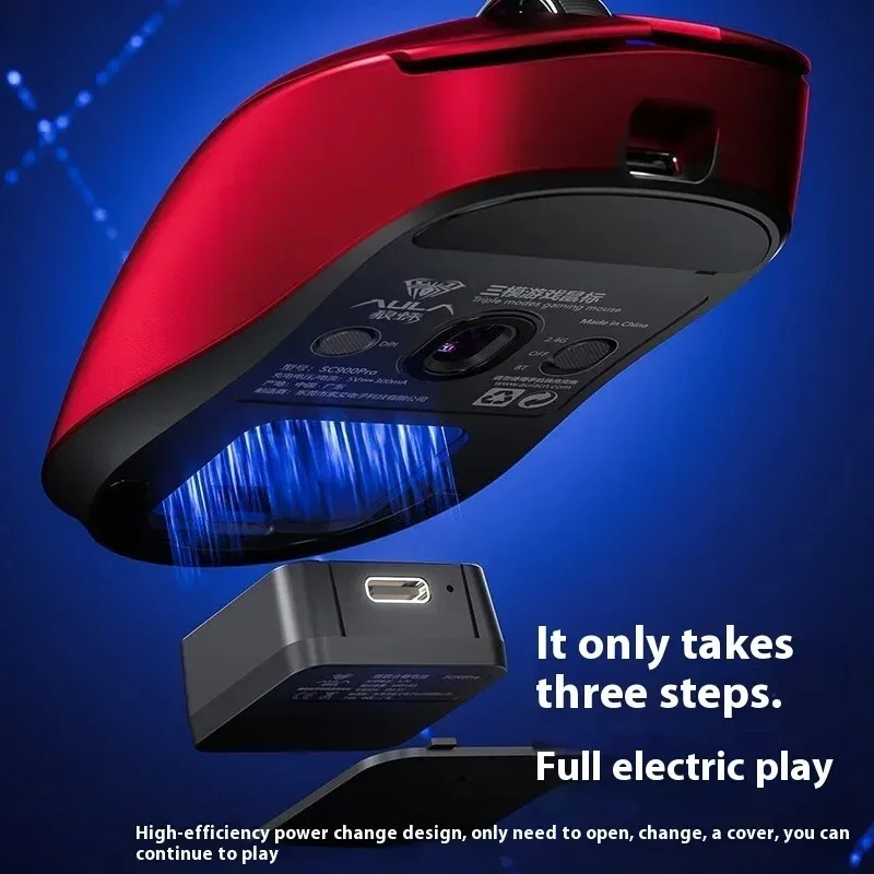AULA SC900Pro Gaming Mouse PAW - Esports Wireless Gaming Mouse ulasan dan harga