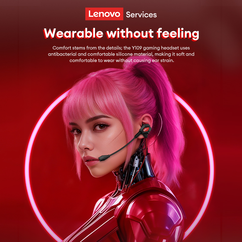 Lenovo Y109 Wired Gaming Heads - Esports Gaming Mobile ulasan dan harga