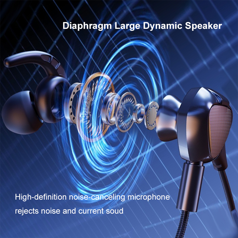 In Ear Gaming Earphones With M - Esports Gaming Mobile ulasan dan harga
