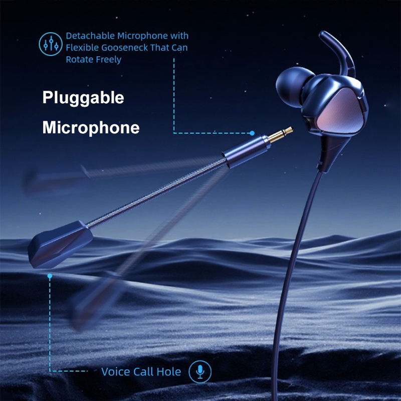 In Ear Gaming Earphones With M - Esports Gaming Mobile ulasan dan harga